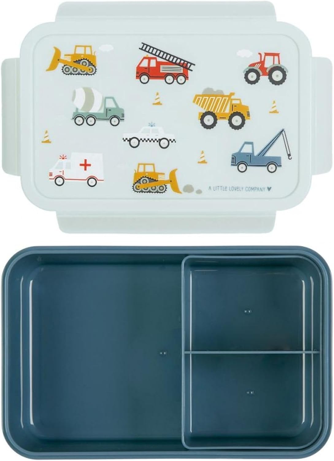 A Little Lovely Company - Bento Lunch Box - Vehicles (Sbvebu53)