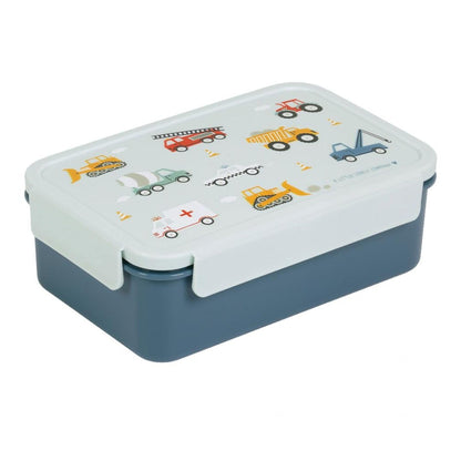 A Little Lovely Company - Bento Lunch Box - Vehicles (Sbvebu53)