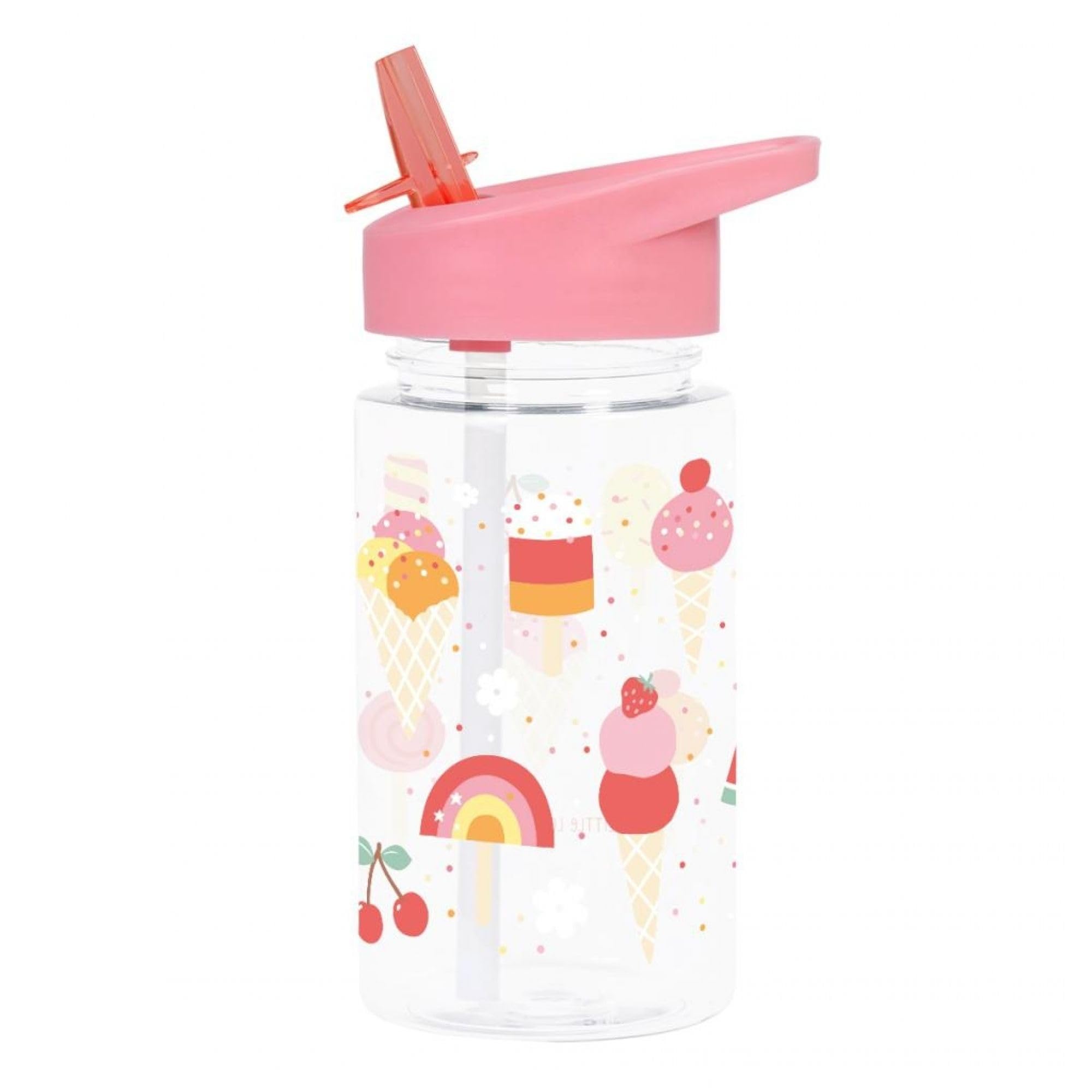 A LITTLE LOVELY COMPANY Drinkfles voor kinderen, motief ijs