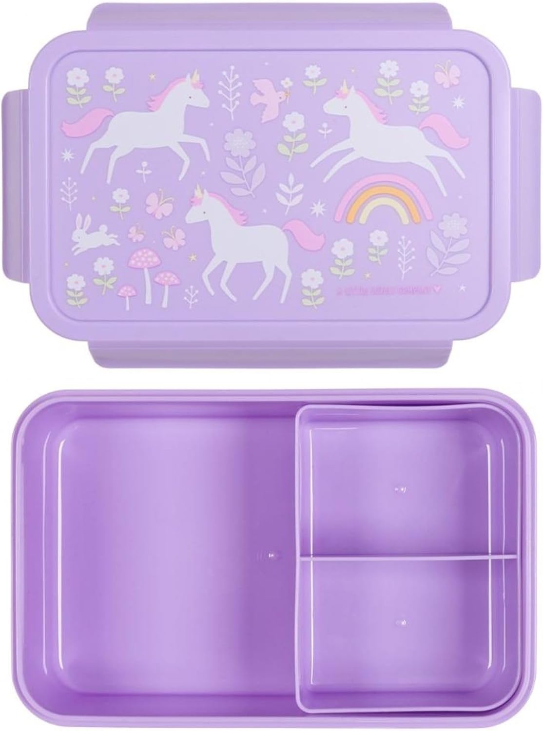 A Little Lovely Company - Bento Lunch Box - Unicorn Dreams (Bbudpu70)