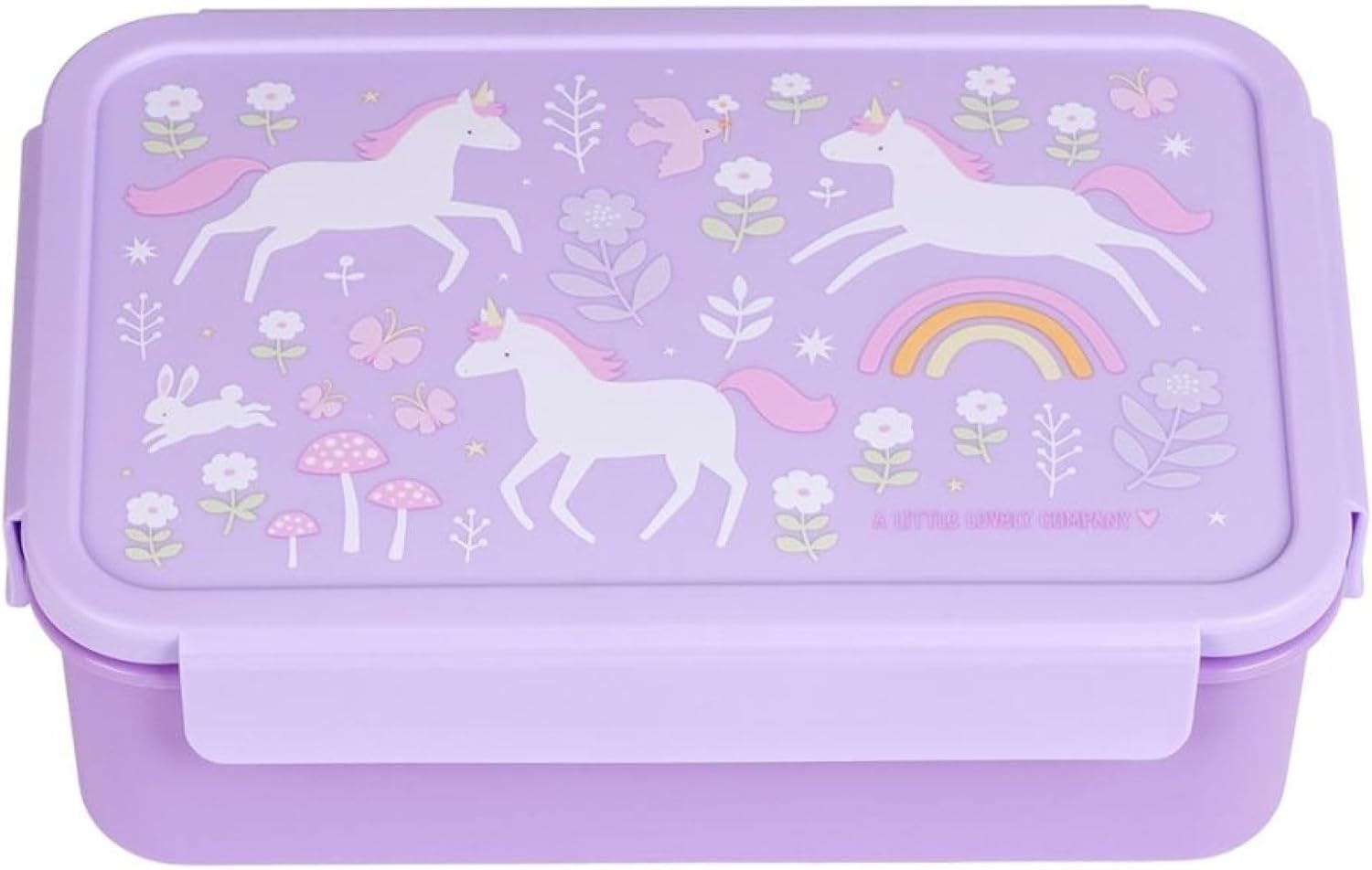 A Little Lovely Company - Bento Lunch Box - Unicorn Dreams (Bbudpu70)