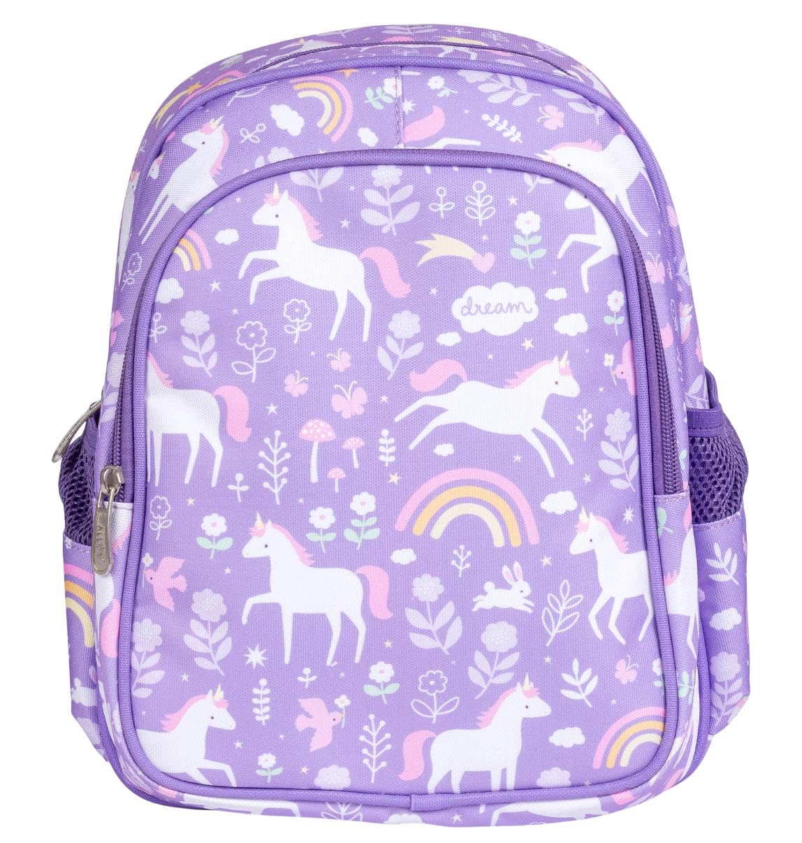A Little Lovely Company - Little Backpack - Unicorn Dreams - 22 X 30 X 10 Cm