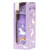 A LITTLE LOVELY COMPANY Stainless Steel Drinking Bottle for Children, Vehicles (Purple