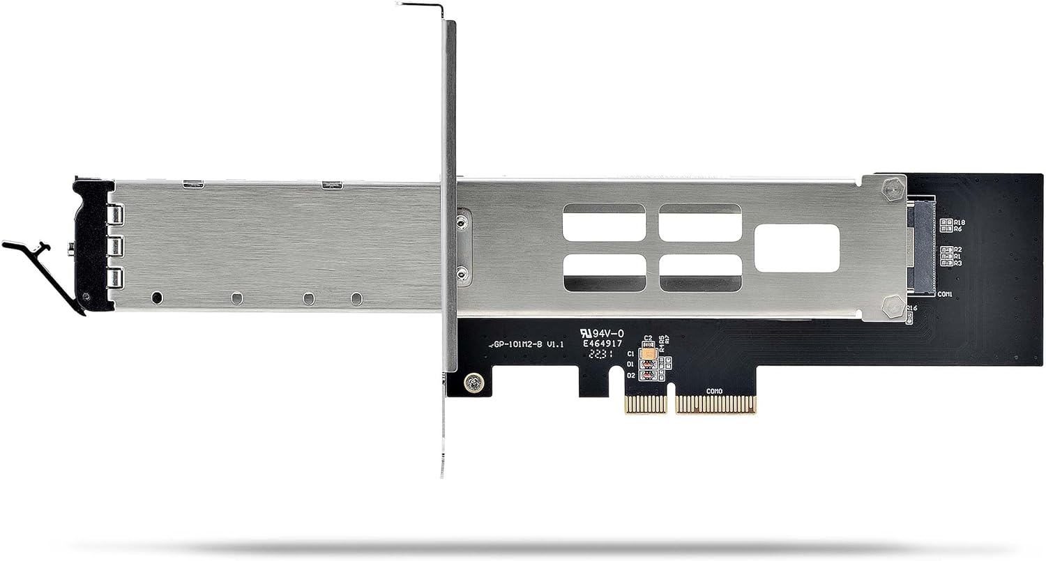 StarTech.com M.2 NVMe SSD Drive Tray for PCIe Expansion Product Series - Drive Tray for an Additional Hot Swappable Drive