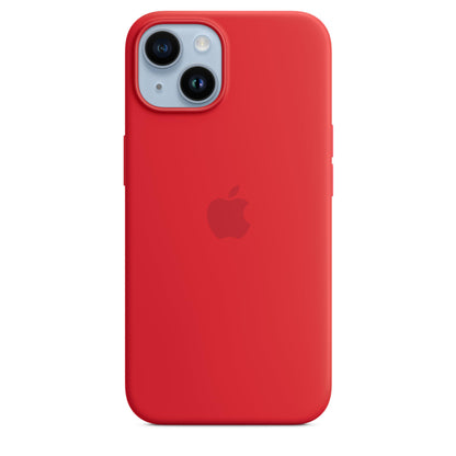 Apple - (Product) Red - Back Cover For Mobile Phone - Magsafe Compatibility - Silicone - Red - For Iphone 14