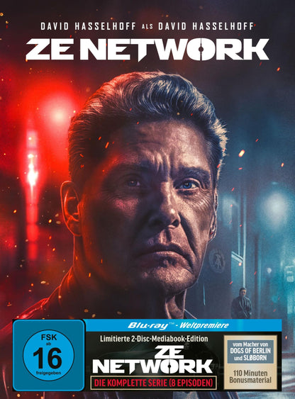 ALVART, CHRISTIAN - ZE NETWORK - DAVID HASSELHOFF ALS DAVID HASSELHOFF - MEDIABOOK D, HERO