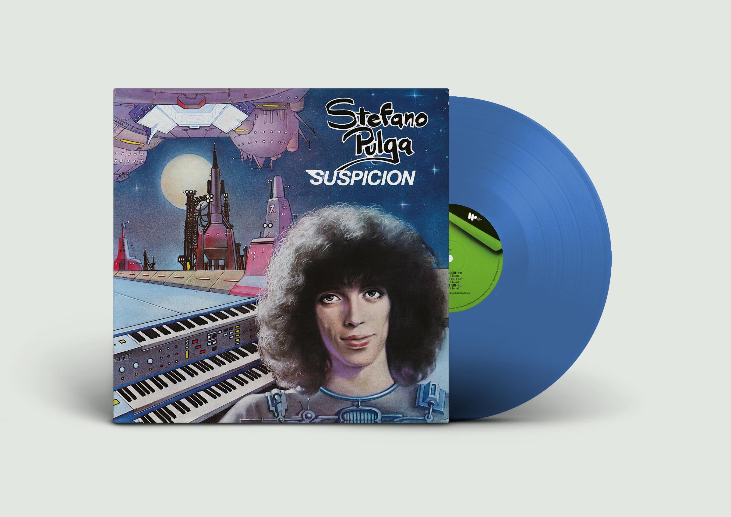 suspicion 180 gr. blu trasparente numerato autografato)