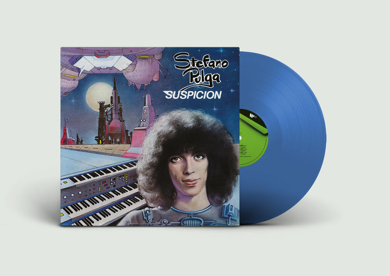 suspicion 180 gr. blu trasparente numerato autografato)