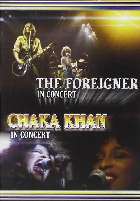 foreigner & chaka khan dvd Italian Import