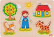 Goki - Goki Houten Noppenpuzzel 5st.