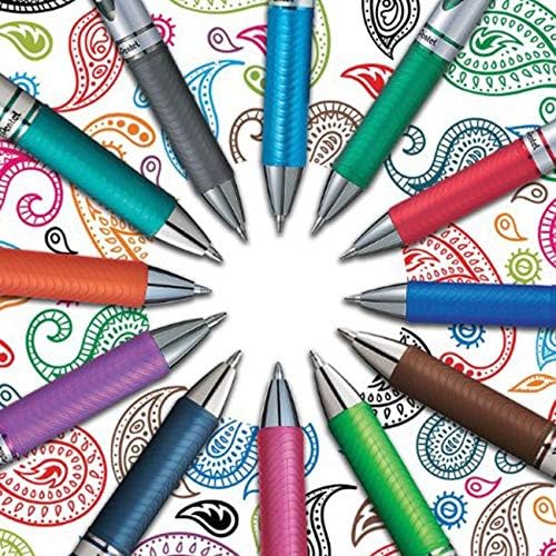 Pentel EnerGel Xm 12 pc Assorted Wallet