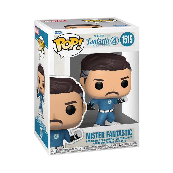 Funko Pop! Marvel: Fantastic Four (2025) - Mr. Fantastic - Figura in Vinile da Collezione - Idea Regalo - Merchandising Ufficiale - Movies Fans