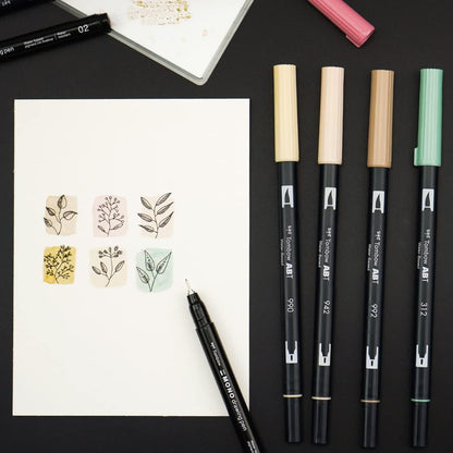 Tombow Fineliner MONO drawing pen, largeur de trait 005 (env. 0,20 mm), encre pigmentée, résistante à l'eau et à la lumière, pour les croquis, pour illustrer et dessiner, noir, WS-EFL-H-005