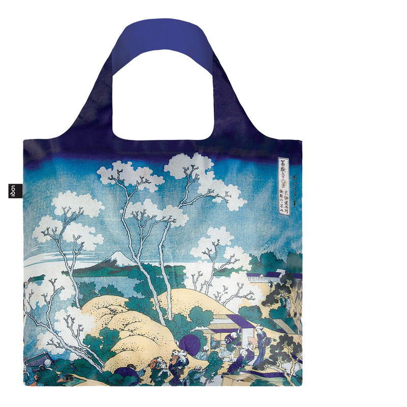 Loqi Katsushika Hokusai Fuji From Gotenyama Recycled Bag