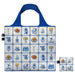 LOQI Delft Heritage Recycled Bag, blue, Large