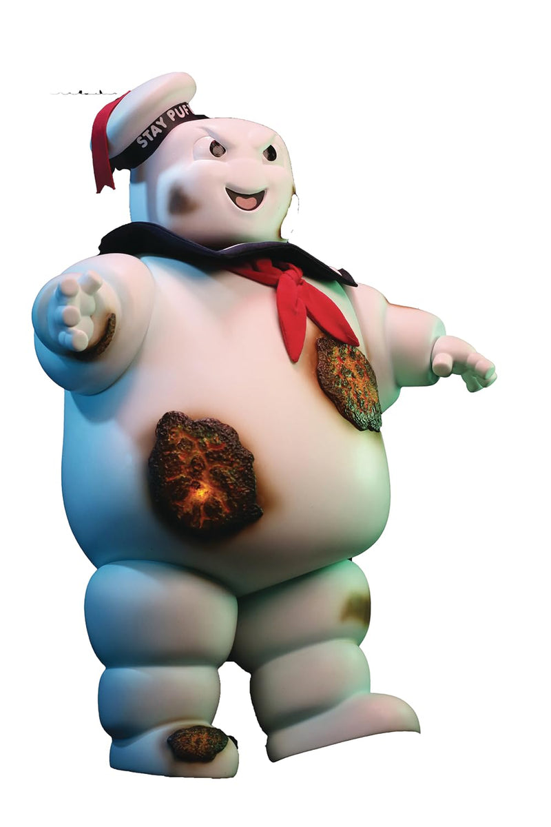 Star Ace Toys Ghostbusters Figurine en vinyle de luxe Stay Puft Marshmallow Man (Burning Edition