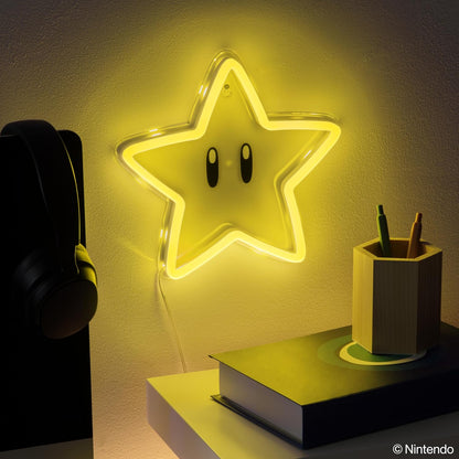 SUPER MARIO - Star - Wall Mountable LED Neon Light