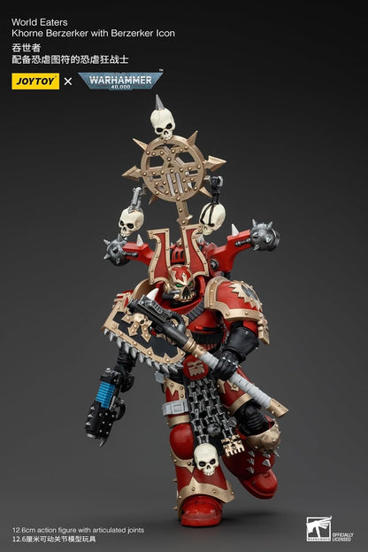 JoyToy Warhammer 40k: World Eaters Khorne Berzerker Icon Actionfigur im Maßstab 1:18