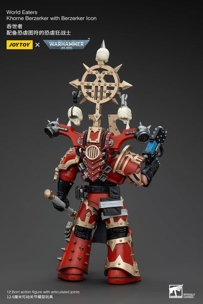 JoyToy Warhammer 40k: World Eaters Khorne Berzerker Icon Actionfigur im Maßstab 1:18