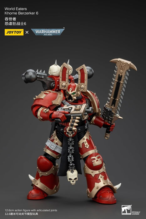 JoyToy Warhammer 40k: World Eaters Khorne Berzerker 6 Actionfigur im Maßstab 1:18
