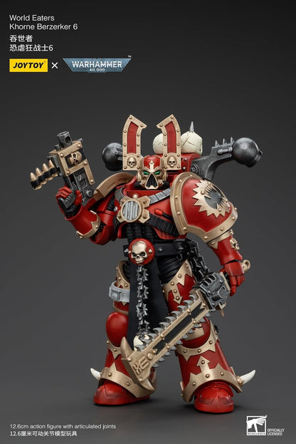 JoyToy Warhammer 40k: World Eaters Khorne Berzerker 6 Actionfigur im Maßstab 1:18