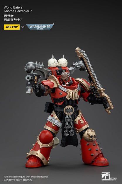 JoyToy Warhammer 40k: World Eaters Khorne Berzerker 7 Actionfigur im Maßstab 1:18
