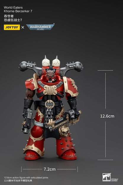 JoyToy Warhammer 40k: World Eaters Khorne Berzerker 7 Actionfigur im Maßstab 1:18
