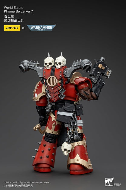 JoyToy Warhammer 40k: World Eaters Khorne Berzerker 7 Actionfigur im Maßstab 1:18