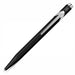 Caran d'Ache 849 Metal Range Ball Pen - Black with Black Cartridge