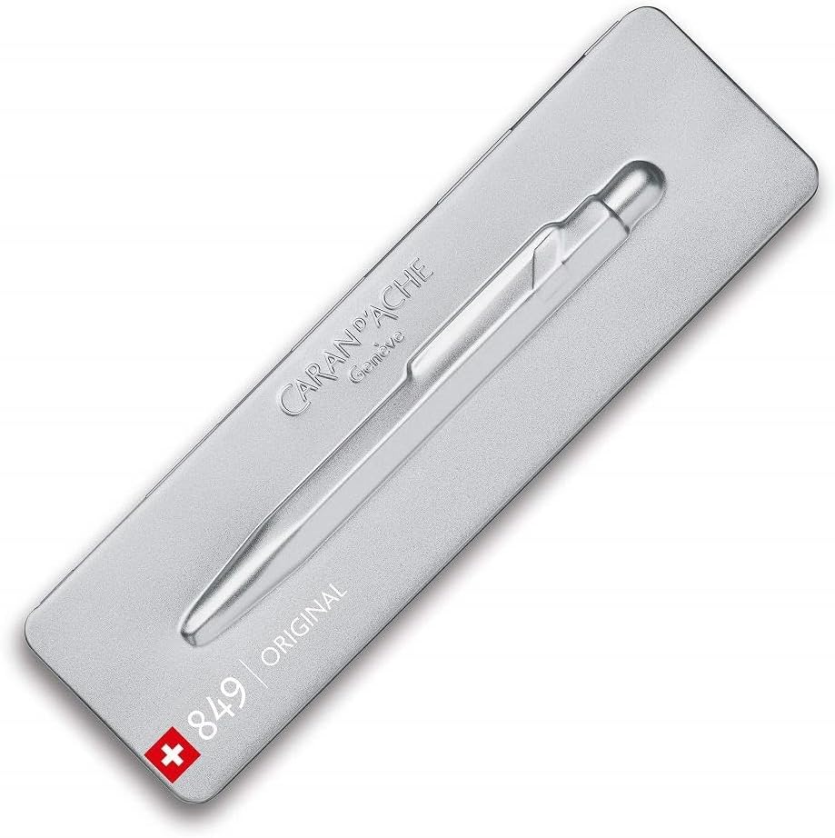 Caran d'Ache 849 Original Special Edition Ballpoint Pen with Metal Gift Box, Blue