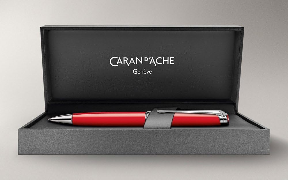 Caran d'Ache Leman Silver Plated Ballpoint Pen