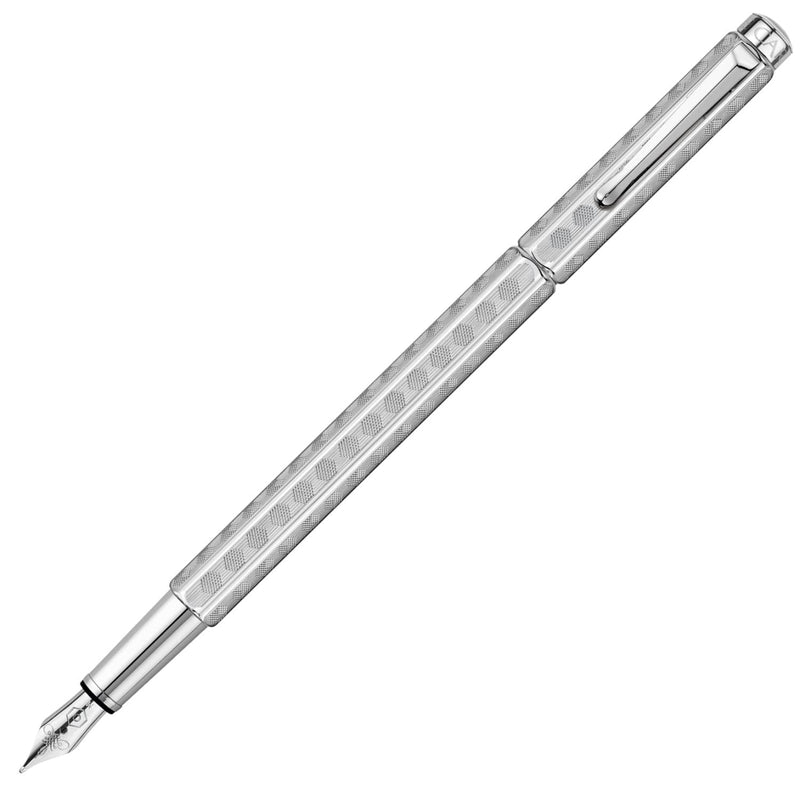 Caran d'Ache CD958.349 Nib M Ecridor Heritage Palladium Coated Fountain Pen
