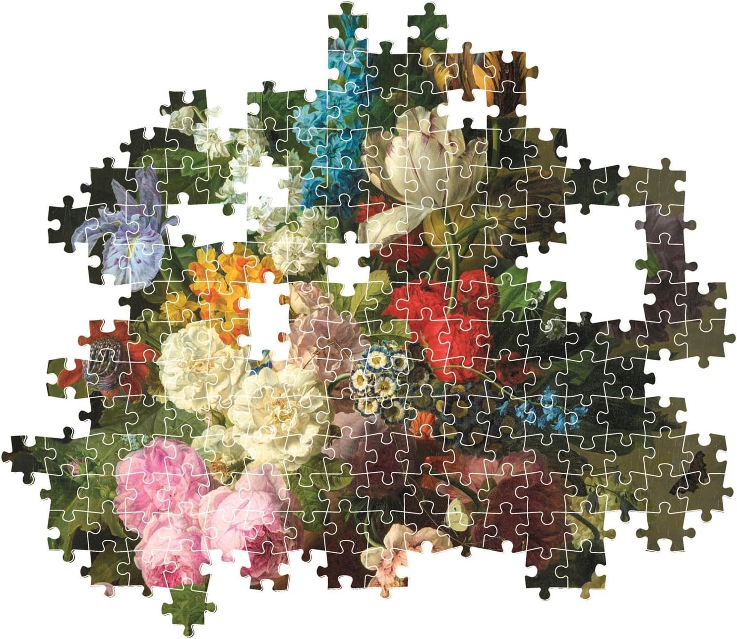 Clementoni Jigsaw Puzzle 1000 pieces, Collection, Museum Collection Bowl of Flowers, Puzzle for Adults 14-99 Years, Made in Italy, 37086