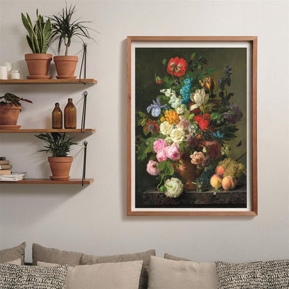 Clementoni Jigsaw Puzzle 1000 pieces, Collection, Museum Collection Bowl of Flowers, Puzzle for Adults 14-99 Years, Made in Italy, 37086