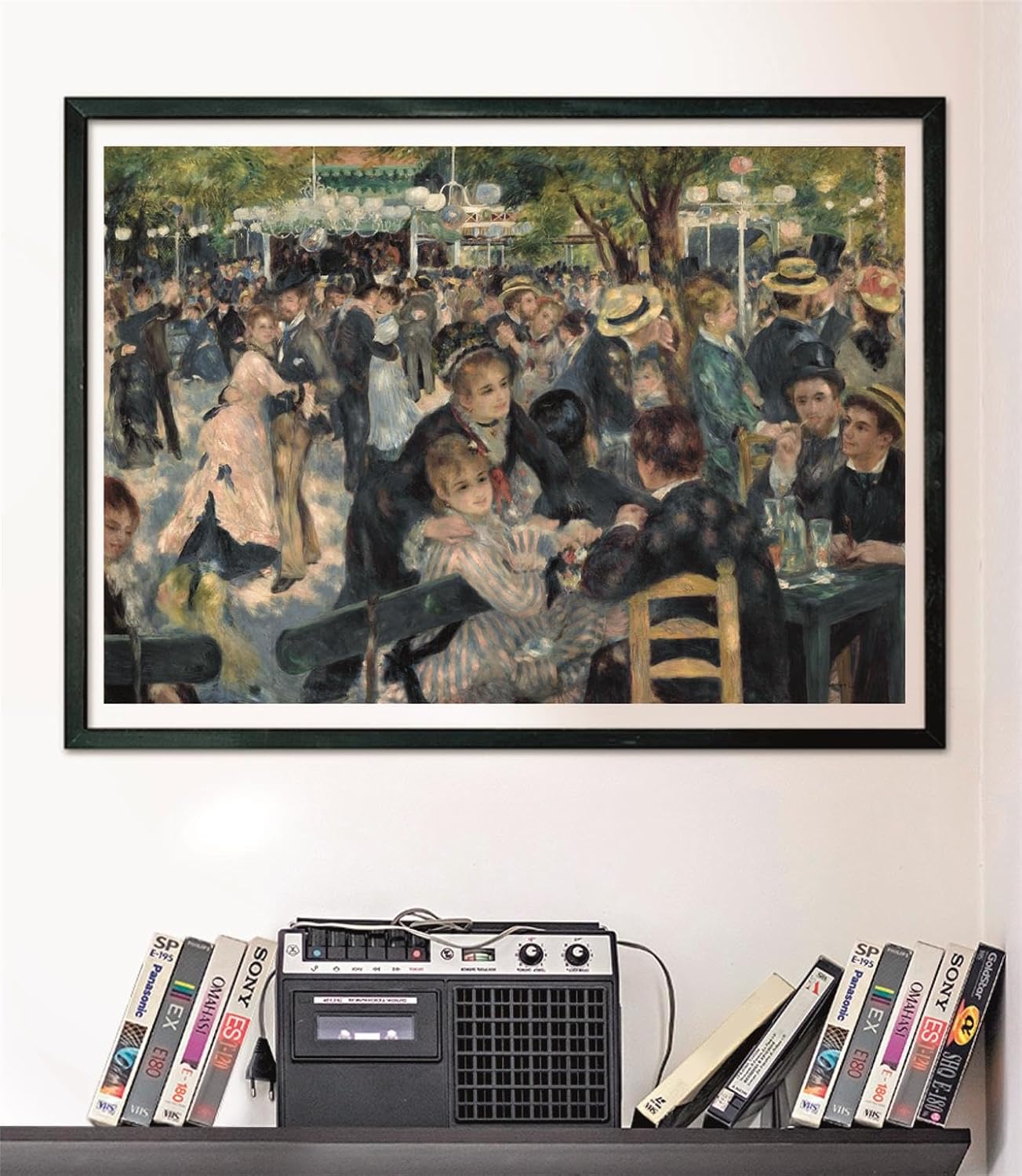 Clementoni Jigsaw Puzzle 1000 pieces Museum Collection Bal du Moulin de la Galette, Puzzle for Adults 14-99 Years, Compact box, Made in Italy, 39971