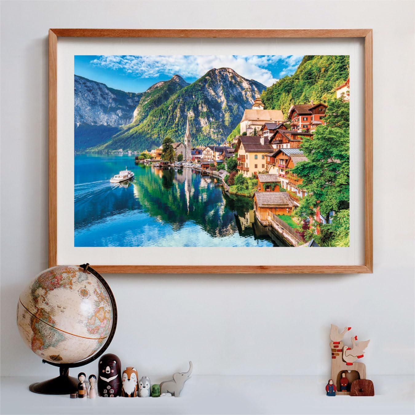 Clementoni Jigsaw Puzzle Collection - Hallstatt 1500 Pieces - Poster Included, Puzzle For Adults 14-99 Years, Gift For Men/Women, Made In Italy, 31714