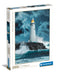 Clementoni Leuchtturm im Sturm Puzzle 1000 Teile Erwachsene - Puzzle Erwachsene in 70 x 50 cm - Puzzle Erwachsene anspruchsvoll von Clementoni 39828