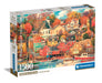 Clementoni Jigsaw Puzzle Collection - Good Times Harbour 1500 Pieces - Poster Included, Puzzle For Adults 14-99 Years, Gift For Men/Women, Landscape, Made In Italy, 31713