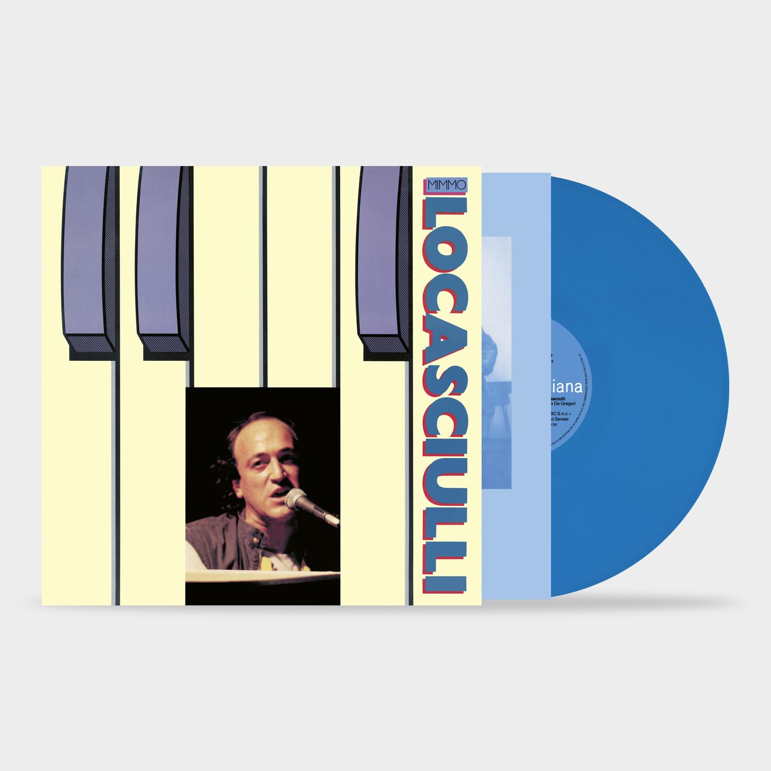 Mimmo Locasciulli - 180gr Blu-Num-autografato