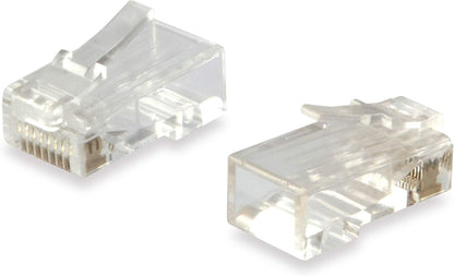 Category 6 Utp Rj45 Connector Equip 121144 Transparent 100 Units