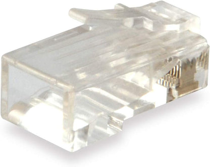 Category 6 Utp Rj45 Connector Equip 121144 Transparent 100 Units