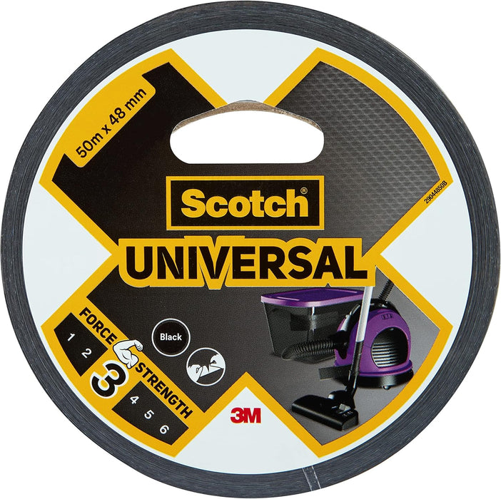 Scotch Duct Unv Black 50mx48mm