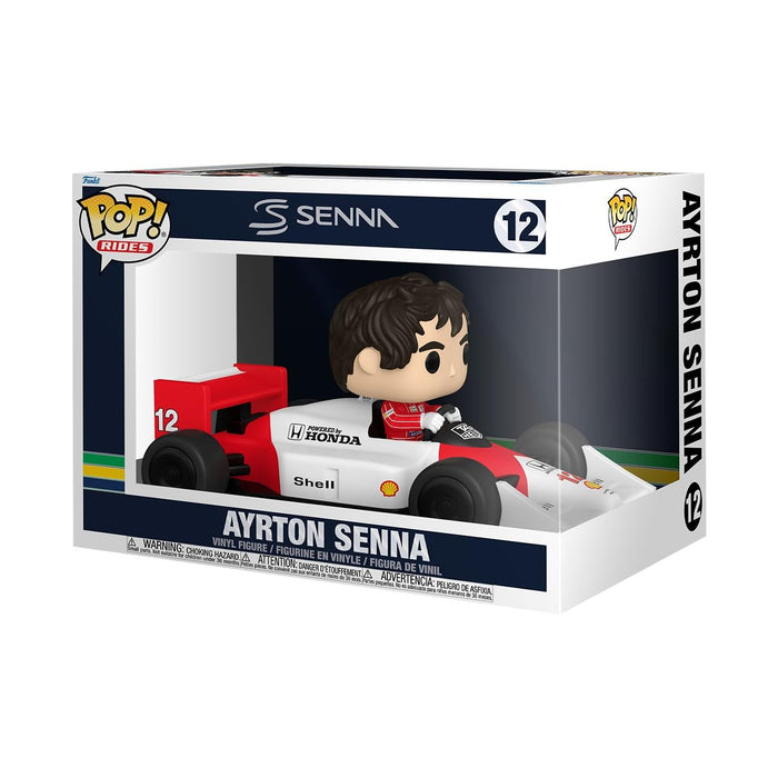 Funko Pop! Rides Super Deluxe: McLaren - Senna McLaren - Senna McLaren - Collectable Vinyl Figure - Gift Idea - Official Merchandise - Toys for Kids & Adults - Sports Fans