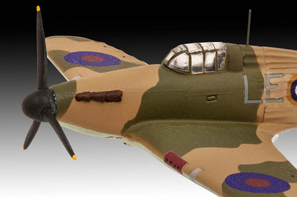 Revell 03771 Supermarine Spitfire Mk.Ia & Hawker Hurricane Mk.I 1:144 Scale Unbuilt/Unpainted Plastic Model Kit