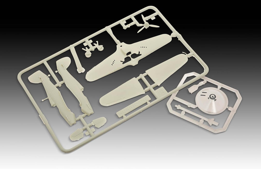 Revell 03771 Supermarine Spitfire Mk.Ia & Hawker Hurricane Mk.I 1:144 Scale Unbuilt/Unpainted Plastic Model Kit