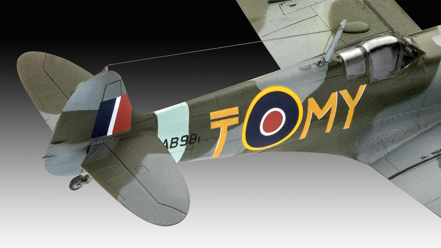 Revell- Combat Set Bf109G-10 & Spitfire Messerschmitt Accesorios, Color Plateado, Mittel (RV03710