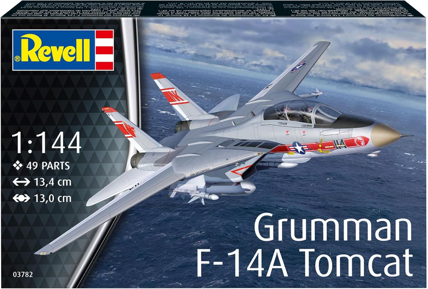 Revell 03782 Grumman F-14A Tomcat 1:144 Scale Unbuilt/Unpainted Plastic Model Kit