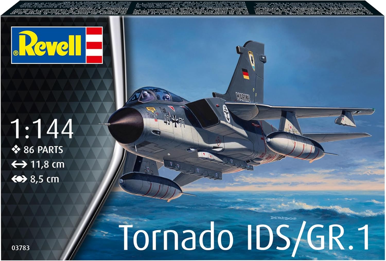 Revell 03783 Panavia Tornado IDS/GR.1 1:144 Scale Unbuilt/Unpainted Plastic Model Kit