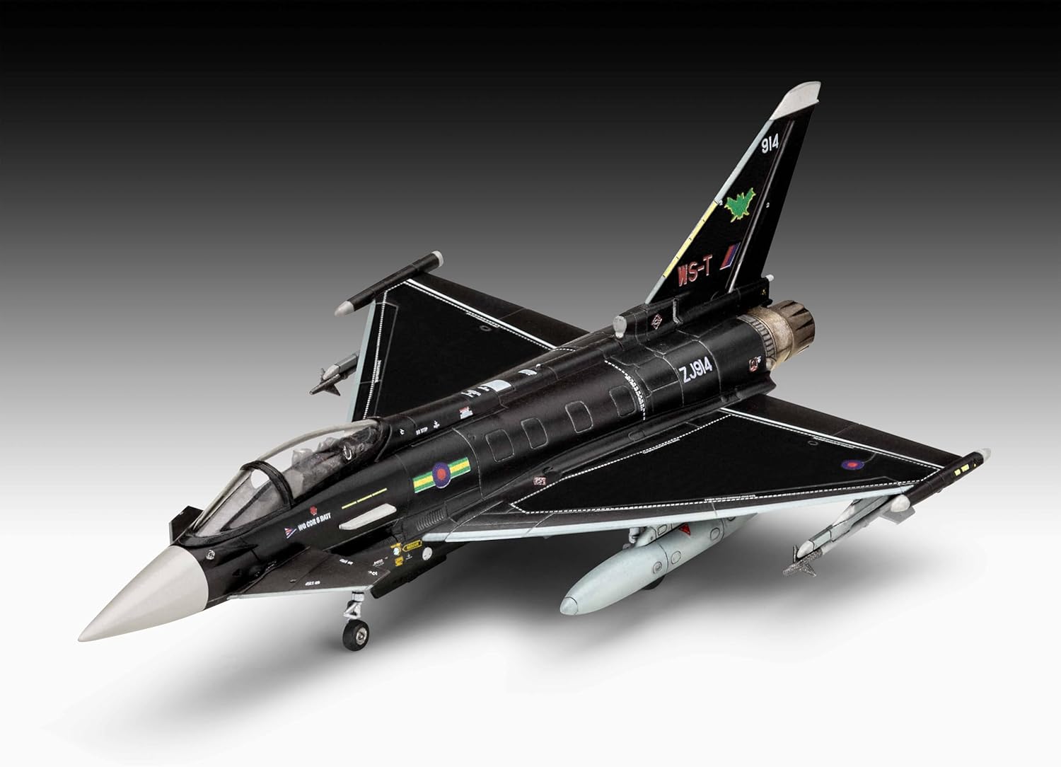 Revell 03796 Eurofighter Typhoon - RAF 1:144 Scale Unbuilt/Unpainted Plastic Model Kit