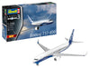 Revell 03809 Boeing 737-800 1:288 Scale Unbuilt/Unpainted Plastic Model Kit , White